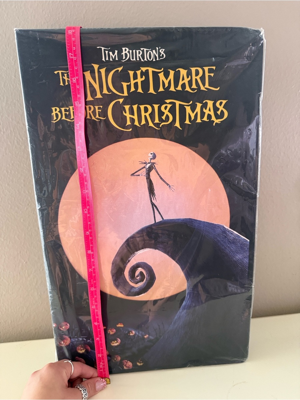 Disney Classic VHS The Nightmare Before christmas Halloween Blanket, 50" x 70"